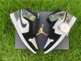 Authentic Air Jordan 1 Mid “Camo” GS