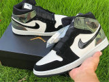 Authentic Air Jordan 1 Mid “Camo” GS
