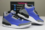 Authentic Ai Jordan 3 “Varsity Royal”