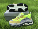 Balenciaga Triple-S Fluorescent Green/DK.Grey