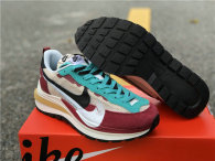 Authentic Sacai x Nike LDWaffle Purple/Green-White/Blanc/Vert
