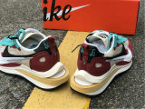 Authentic Sacai x Nike LDWaffle Purple/Green-White/Blanc/Vert  (women)