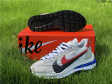 Authentic Sacai x Nike LDWaffle Grey/White-Red/Blanc