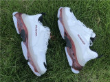 Balenciaga Triple-S Nubuc White/Rose Gold Air Cushion
