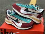 Authentic Sacai x Nike LDWaffle Purple/Green-White/Blanc/Vert  (women)