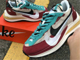 Authentic Sacai x Nike LDWaffle Purple/Green-White/Blanc/Vert  (women)