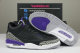 Authentic Air Jordan 3 Black/Purple