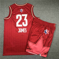 NBA All-Star #23 James Suit-Red