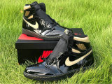 Authentic Air Jordan 1 High OG “Black/Metallic Gold”