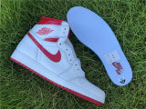 Authentic Air Jordan 1 High OG White/University Red