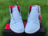 Authentic Air Jordan 1 High OG White/University Red