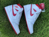 Authentic Air Jordan 1 High OG White/University Red