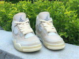Authentic Off-White x Air Jordan 4 “Sail”  (Women)