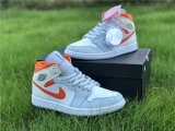 Authentic Air Jordan 1 Mid “Starfish” GS