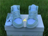 Authentic Air Jordan 1 Mid WMNS “Spruce Aura”
