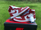 Authentic Air Jordan 1 Hi University Red/White