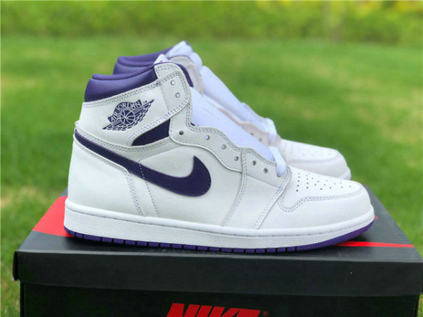 Authentic Air Jordan 1 High OG WMNS “Court Purple”