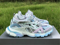 Balenciaga Track Trainers 4.0 Tiss H White/Light Blue
