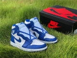 Authentic Air Jordan 1 High OG Blue/White