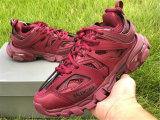 Balenciaga Track Trainers 4.0 Not Wash Dark Red