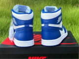 Authentic Air Jordan 1 High OG Blue/White