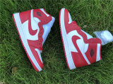 Authentic Air Jordan 1 High Varsity Red/White
