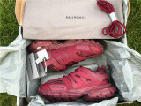 Balenciaga Track Trainers 4.0 Not Wash Dark Red