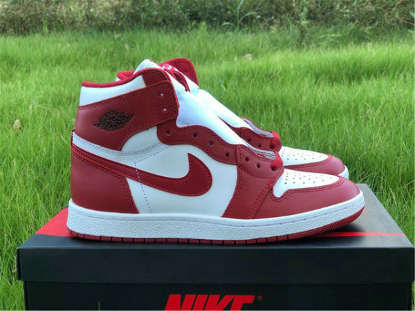 Authentic Air Jordan 1 High Varsity Red/White