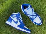 Authentic Air Jordan 1 High OG Blue/White