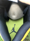 Authentic Air Jordan 1 Mid Black/White/Yellow GS