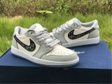 Authentic Dior x Ai Jordan 1 Low GS (with dior boxes)