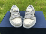 Authentic Dior x Ai Jordan 1 Low GS (with dior boxes)