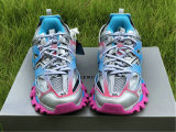 Balenciaga Track Trainers 3.0 Blue/Pink/Silver