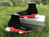 Authentic Balenciaga Speed Trainer BLACK/RED/WHITE
