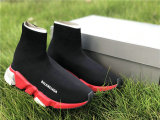 Authentic Balenciaga Speed Trainer BLACK/RED/WHITE