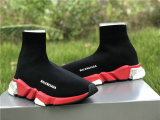 Authentic Balenciaga Speed Trainer BLACK/RED/WHITE