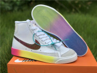 Authentic Nike Blazer Mid ’77 Vintage White/Bright Cactus-Hyper Pink GS