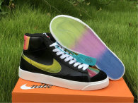 Authentic Nike Blazer Mid ’77 Vintage Black/Bright Cactus-Hyper Pink