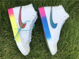 Authentic Nike Blazer Mid ’77 Vintage White/Bright Cactus-Hyper Pink GS