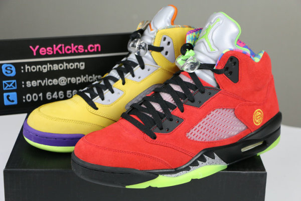 Authentic Air Jordan 5 “What The”