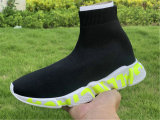 Authentic Balenciaga Speed Trainer BLACK/GREEN/WHITE