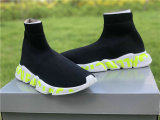 Authentic Balenciaga Speed Trainer BLACK/GREEN/WHITE