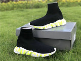 Authentic Balenciaga Speed Trainer BLACK/GREEN/WHITE