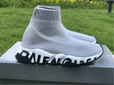 Authentic Balenciaga Speed Trainer BLACK/GREY/WHITE
