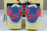 Authentic Union x Air Jordan 4 Guava Ice