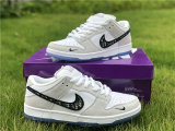 Authentic Nike SB Dunk Low Pro Wolf Grey/White
