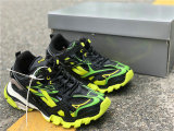 Balenciaga Track Trainers 4.0 Black/Fluorescent Yellow