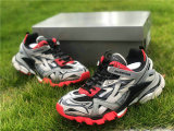 Balenciaga Track Trainers 4.0 Grayish Red