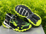 Balenciaga Track Trainers 4.0 Black/Fluorescent Yellow