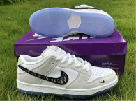 Authentic Nike SB Dunk Low Pro Wolf Grey/White GS
